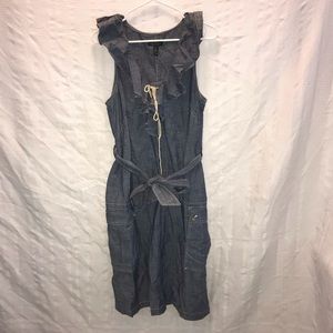 Lauren Ralph Lauren Naval denim dress size 12